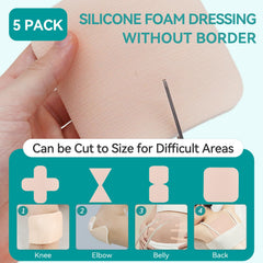 Dimora dressing highlights rapid absorption and strong retention for exudate management.