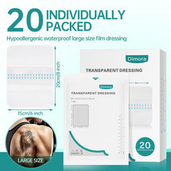 Dimora hypoallergenic adhesive close-up highlighting skin friendly contact