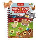 DINO MINI Stick4Ever jelly stickers cling to windows for mess-free play.