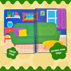 DINO MINI Stick4Ever jelly stickers cling to windows and surfaces for mess-free fun.
