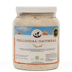 Dirty Treasures Colloidal Oatmeal Bath tub soothes irritated skin with a gentle soak.