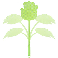 Dirza fly swatter made from durable ABS plastic resists wear and keeps walls safe.