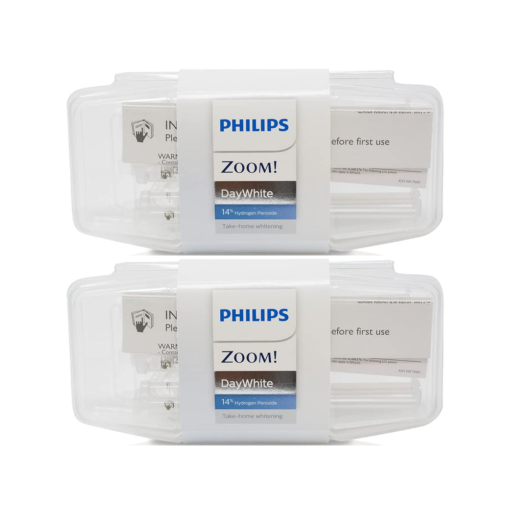 DayWhite ACP 14% whitening gel tube for at-home use with reduced sensitivity.