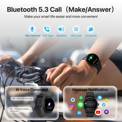 DIVElink Smart Watch HD screen with crisp visuals for workouts.