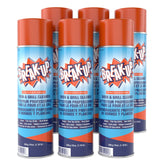 Diversey Break-Up oven cleaner foam spray clings to surfaces for fast baked-on grime removal