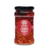 Divina Calabrian peppers chopped in a jar add bright heat to sauces