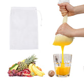 DIVINA VITAE nut bag 12x8inch mesh for silky homemade milks.