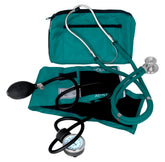 Dixie EMS blood pressure cuff in teal for precise adult readings