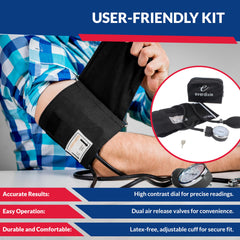 Dixie EMS Deluxe nylon cuff with Velcro closure for stability
