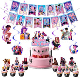DiXteption anime banner for vibrant birthday backdrops and photos