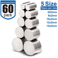 DIYMAG fridge magnets with stainless steel coating offer corrosion resistance and shine