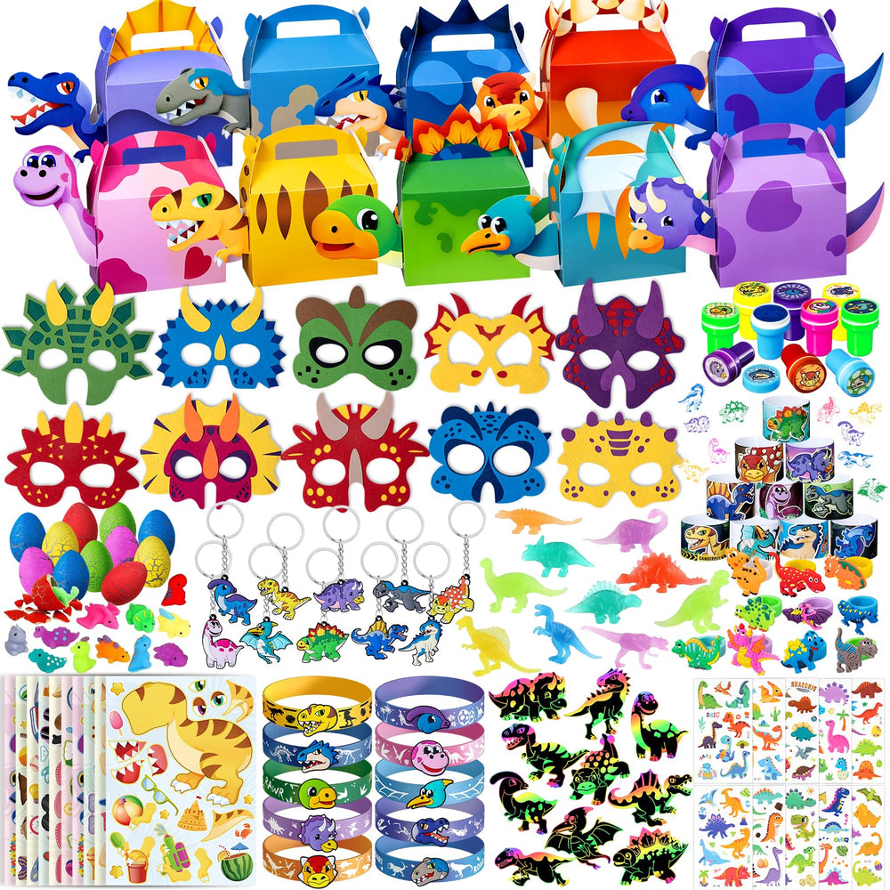 DMIGHT dinosaur gift boxes for party favors brighten gift bags and delight kids.