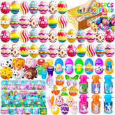 DMIGHT 36-piece prefilled Easter eggs with colorful shells for easy party fun.