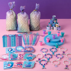 DMIGHT mermaid decorations add vibrant color to any undersea-themed celebration.