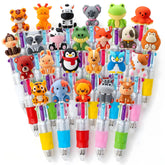 DMIGHT Mini Safari Pens pack front shows vibrant colors for joyful writing.