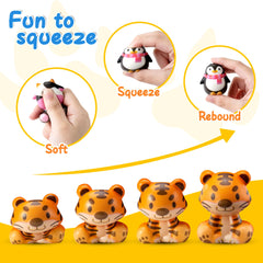 DMIGHT tiger squishy toy offers colorful, slow-rise fun for birthdays and rewards