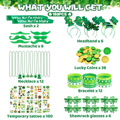 DMIGHT shamrock coins add playful props for games and selfies