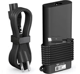 DMKAOLLK 130W USB-C laptop charger demonstrates Dell compatibility for reliable power delivery