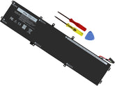 DMKAOLLK 97Wh 6GTPY battery for Dell XPS 9560, extended runtime for on-the-go productivity