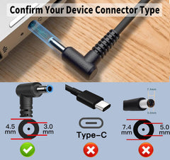 Pavilion x360 blue-tip charger by DMKAOLLK for quick model recognition