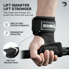DMoose Fitness 480 lb capacity supports deadlifts and rows with confidence