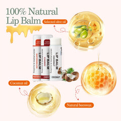Dmsky Fruit Lip Balm lemon flavor tube for daily lip care