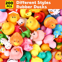 Dmsky jeep ducks assortment for car decor and party prizes