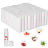 DMSKY lip balm bulk 100-pack front view with five flavors for bulk purchase.