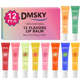 Dmsky bulk lip gloss tubes offering hydrating shine with shea butter
