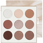 Docolor Neutral Eyeshadow Palette pan shot showing nine shades for versatile looks.