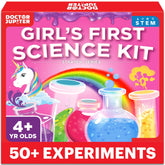 Doctor Jupiter Girls’ First Science Kit unicorn-experiment promotes imaginative STEM play and problem-solving