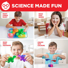Doctor Jupiter Infinity Soap Volcano demonstrates sensory-rich science learning