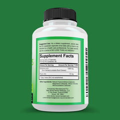 Close-up of Berberine Plus capsules highlighting a pure Berberine HCl formula.