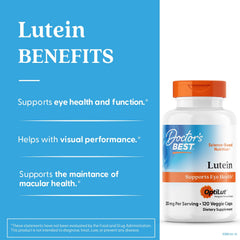 Eye health visual card showing capsule packaging and label.