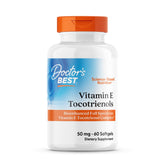 Doctor's Best Tocotrienols bottle front with TocoGaia ULTRA for antioxidant support