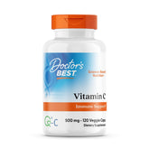 Doctor's BEST Vitamin C 500mg bottle with capsules for daily immune support.