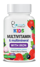 Doctors Orders Lifeable kids chewables with iron – vibrant chewable for daily essential nutrients