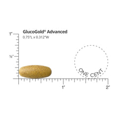DOCTORS' PREFERRED Glucogold cinnamon chromium tablets with natural wellness focus