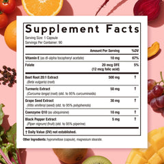 Doctor's Recipes Beet Root Capsules pour view for easy daily energy