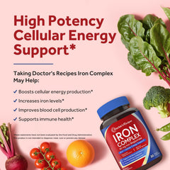 Beet root and spinach ingredients highlighting natural antioxidant support