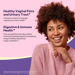 Doctor's Recipes Women's Probiotic 16-strains packaging emphasizes diverse probiotic blend