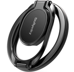Doflyesky magnetic phone ring holder on iPhone with stand for hands-free viewing
