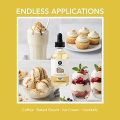 Frosting application using Dolce Flav Cheesecake Extract on cupcakes