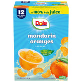 Dole Fruit Bowls Mandarin Oranges in 100% Juice in a 4oz cup for on-the-go snacking