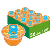 Dole Mandarin Oranges in 100% Juice close-up in a 4oz cup