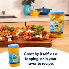Dole peaches provide vitamin C and natural flavor.