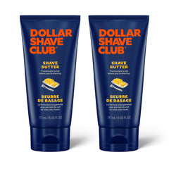 Dollar Shave Club Shave Butter bottle pour for precise application