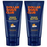 Dollar Shave Club Shave Butter Sandalwood pack 2 shown for precise shaving