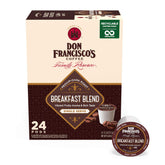Don Francisco's Breakfast Blend pods pack ready for convenient mornings
