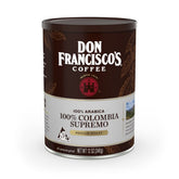 Don Francisco's Colombia Supremo aroma close-up highlighting rich fragrance.